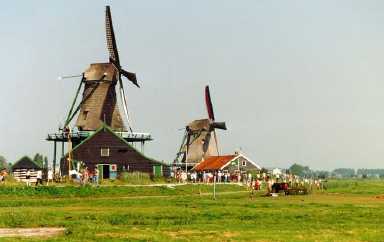 Windmühlen ausserhalb Amsterdams
