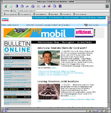 Screenshot CS Bulletin Screenshot CS Bulletin