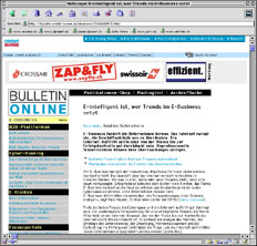 Screenshot CS Bulletin