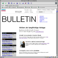 Screenshot CS Bulletin Screenshot CS Bulletin