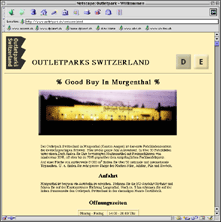 Screenshot Outletpark Screenshot Outletpark