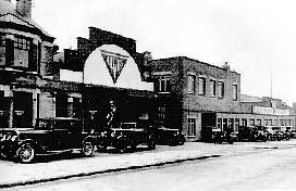 Alvis Car Fabrik um 1930
