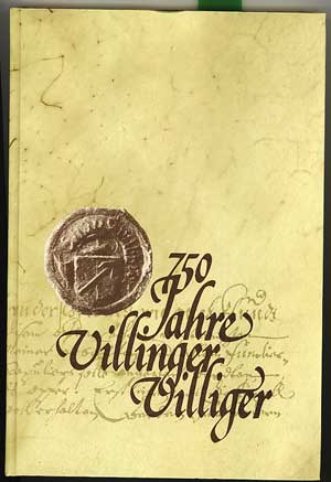 Buch-Cover '750 Jahre Villinger/Villiger'