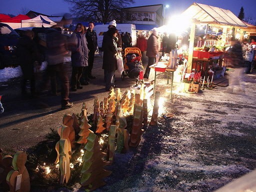 Kundschaft an unserem Stand (2)