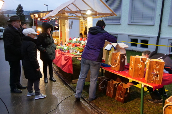 Impressionen vom Weihnachtsmarkt Ganterschwil 2017