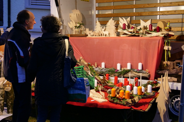 Impressionen vom Weihnachtsmarkt Ganterschwil 2017