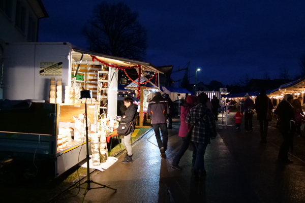 Impressionen vom Weihnachtsmarkt Ganterschwil 2017