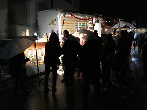 Impressionen vom Weihnachtsmarkt Ganterschwil 2017