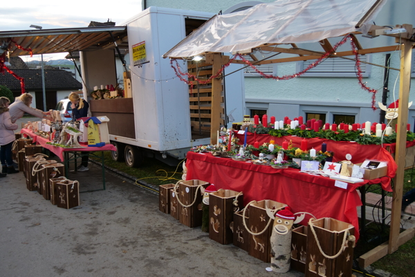 Impressionen vom Weihnachtsmarkt Ganterschwil 2019