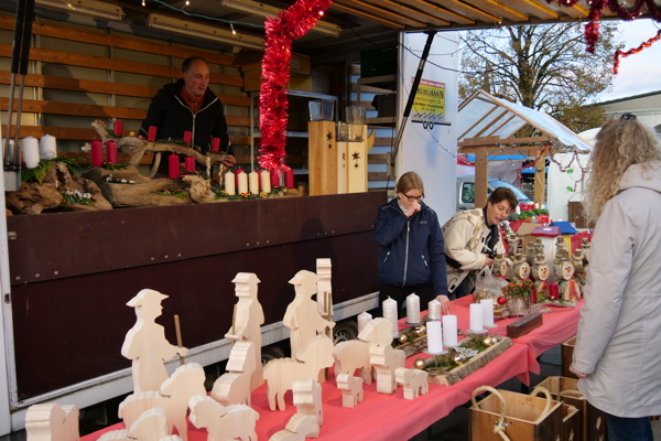 Impressionen vom Weihnachtsmarkt Ganterschwil 2019