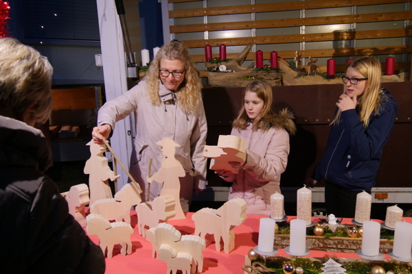 Impressionen vom Weihnachtsmarkt Ganterschwil 2019