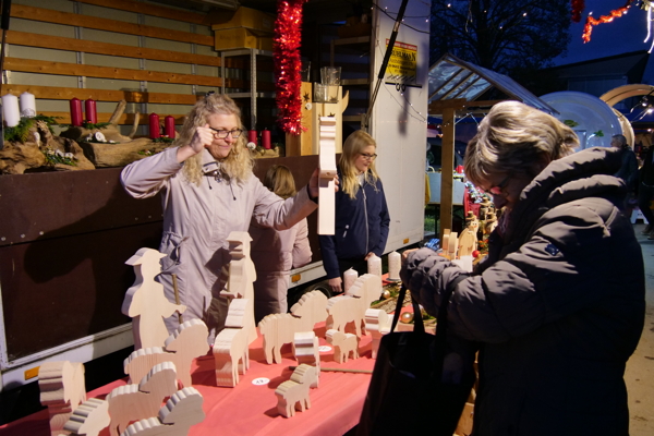 Impressionen vom Weihnachtsmarkt Ganterschwil 2019