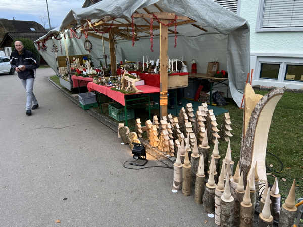 Impressionen vom Weihnachtsmarkt 2022 in Ganterschwil