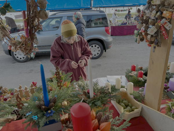 Impressionen vom Weihnachtsmarkt 2023 in Ganterschwil