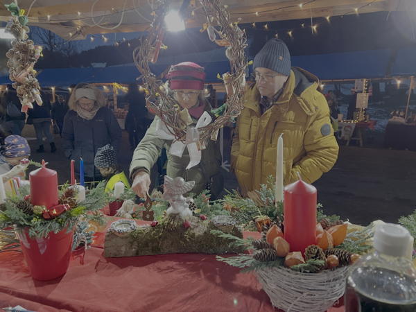 Impressionen vom Weihnachtsmarkt 2023 in Ganterschwil