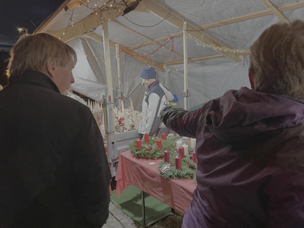 Impressionen vom Weihnachtsmarkt 2023 in Ganterschwil