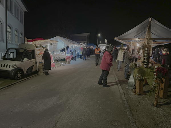 Impressionen vom Weihnachtsmarkt 2023 in Ganterschwil
