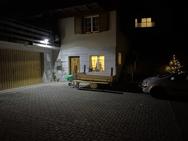 Impressionen vom Weihnachtsmarkt 2025 in unserer Garage in Tufertschwil